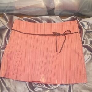 SOLD Tangents Pink Pleated Skort